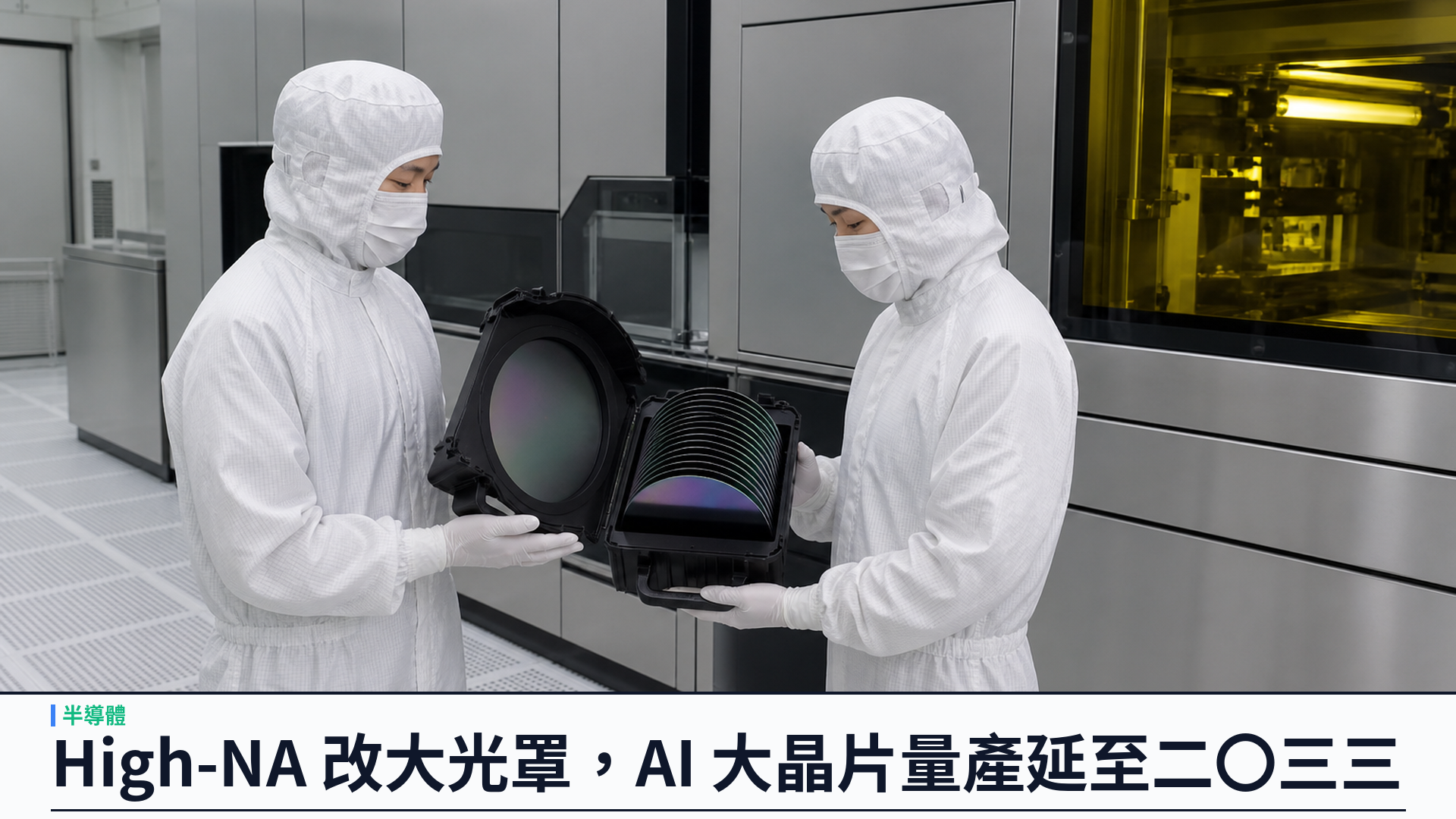ASML 為 High-NA EUV 改大光罩：數據中心級 AI 晶片製程路線圖延至二〇三三