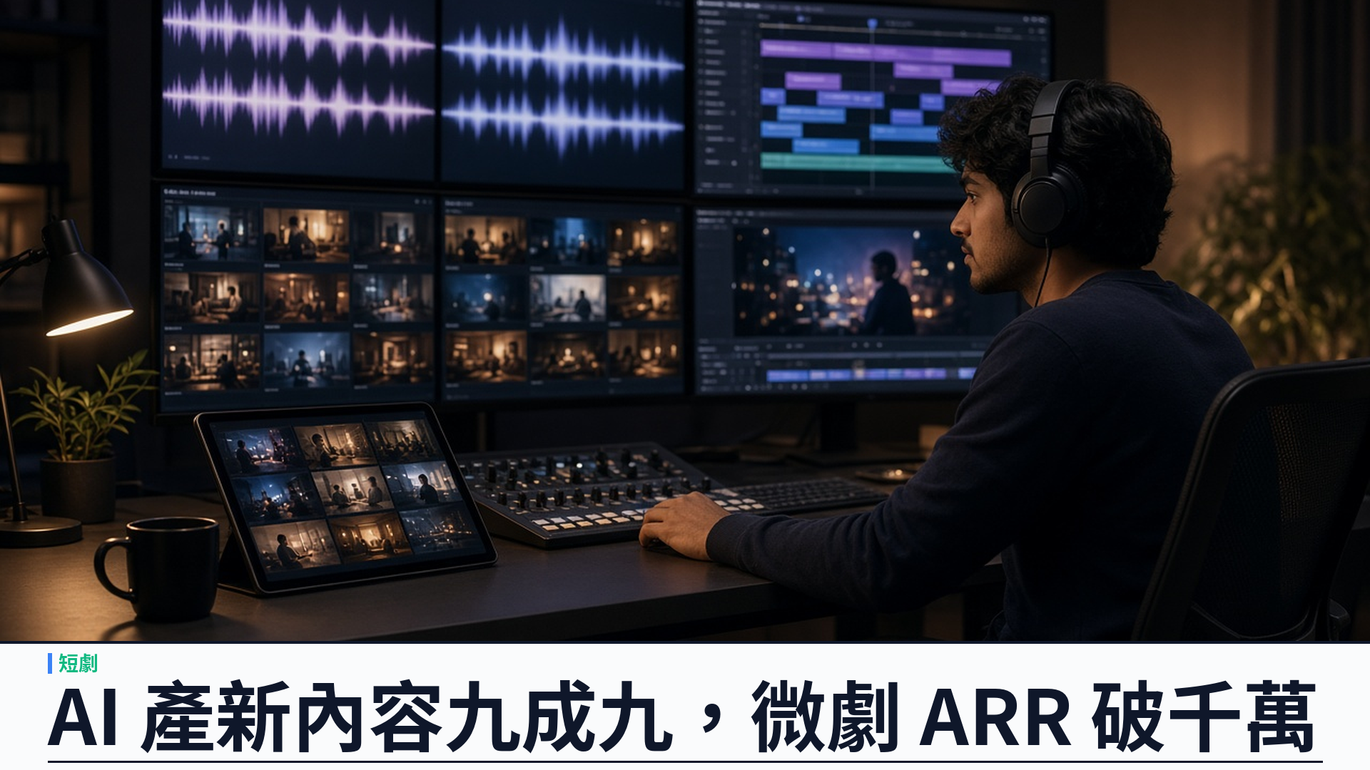 Pocket FM 年化營收倍增至五億美元：AI 產九成九新內容，微劇 Pocket Saga 全 AI 出片