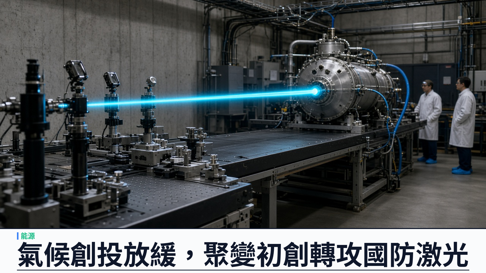 TechCrunch：氣候創投放緩，聚變初創與軍工聯手開發高能激光防空