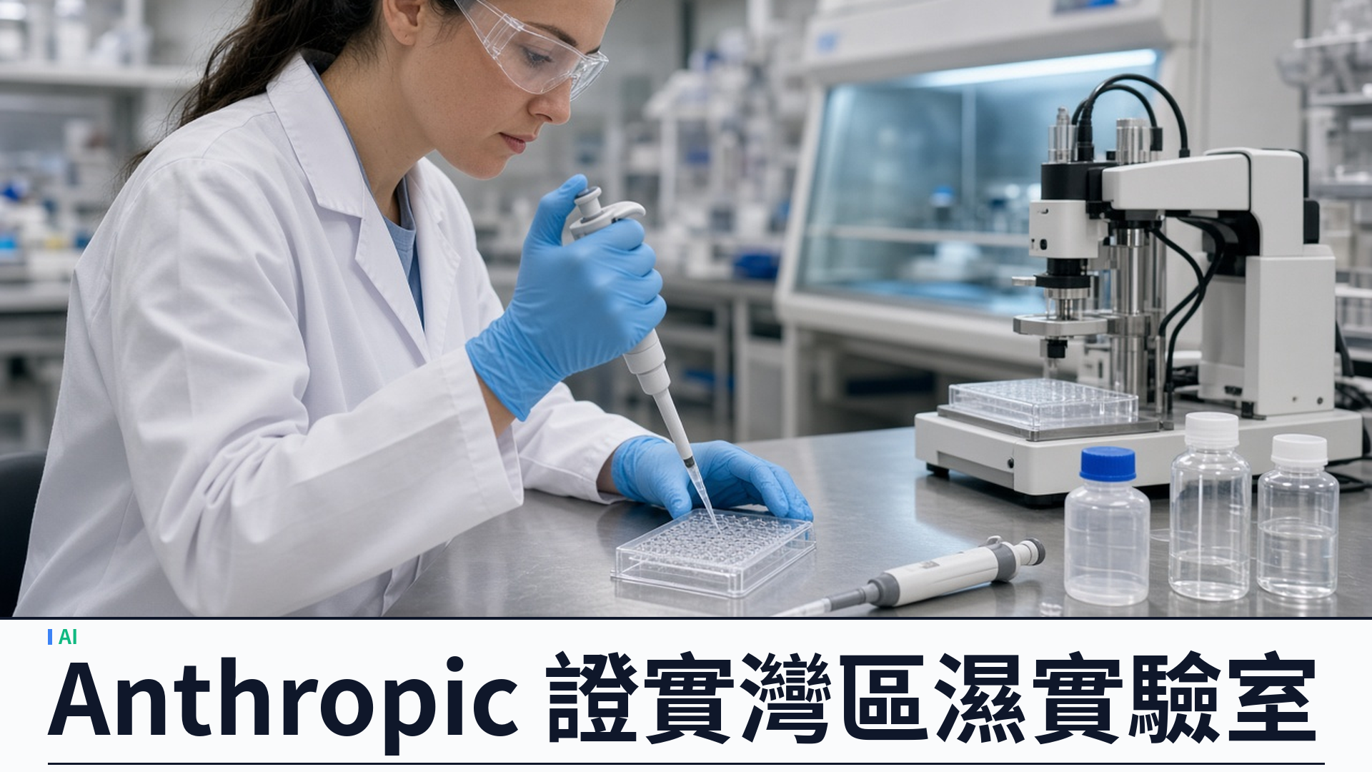 路透獨家：Anthropic 證實灣區濕實驗室——Claude 生命科學走出純電腦模擬