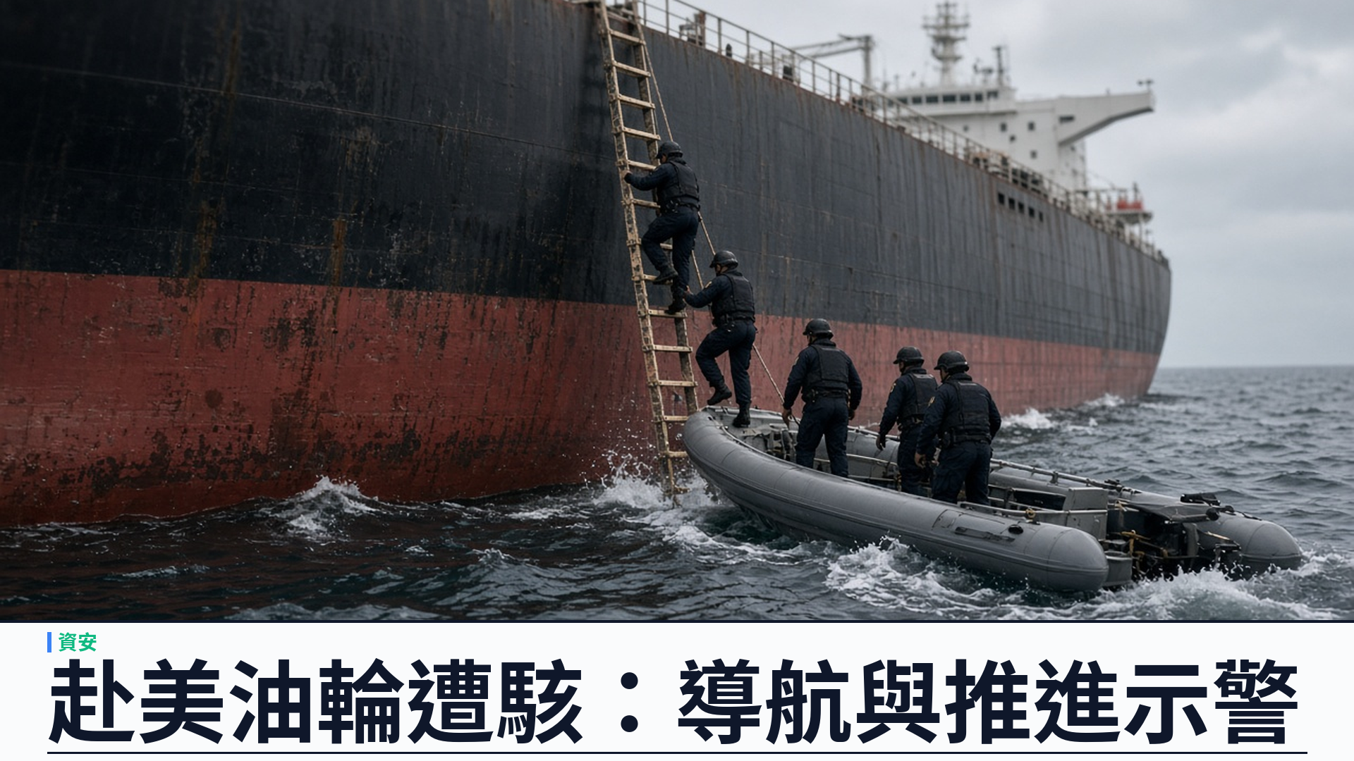 FBI／海岸防衛隊登船：兩艘赴美油輪網絡遭駭，導航與推進系統示警